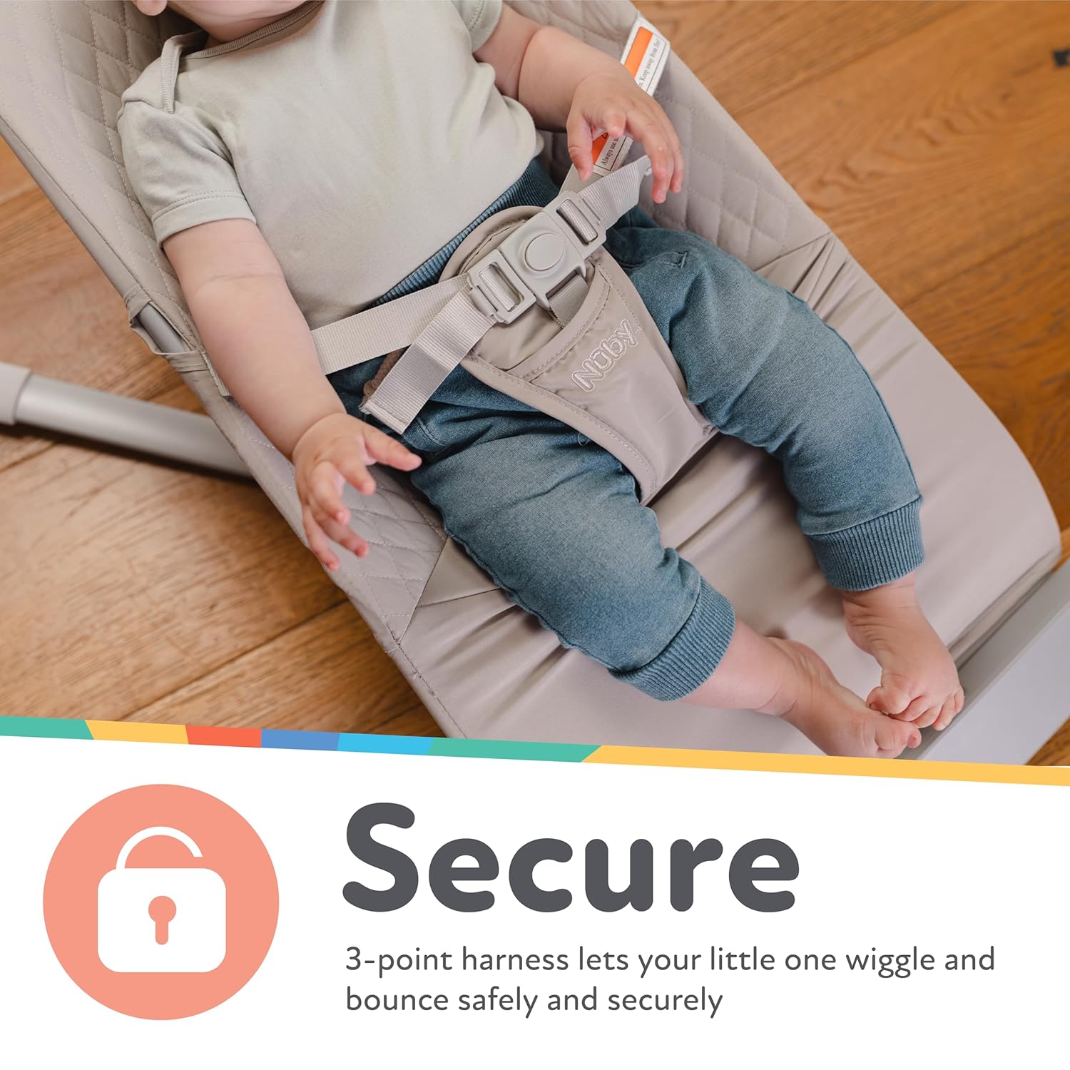 Baby Bouncer Seat | Grey (TYX4)