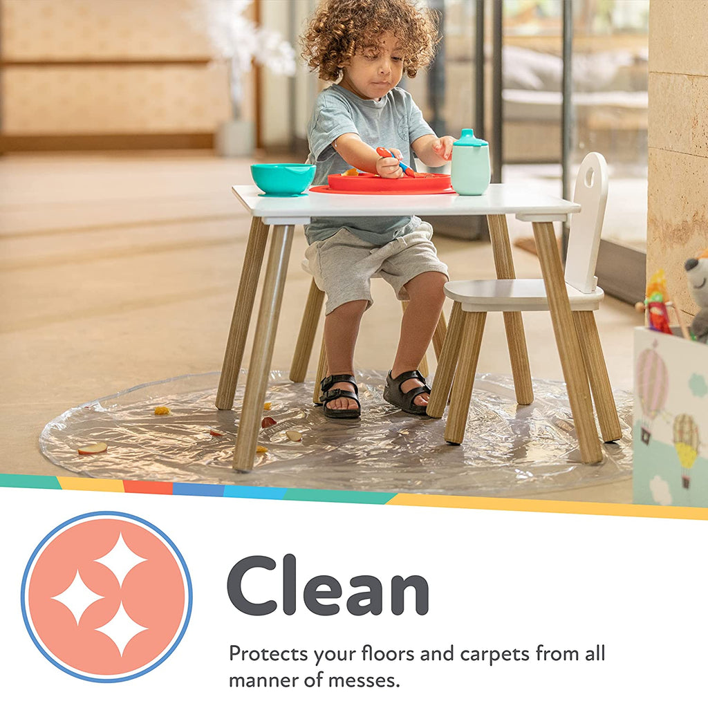 No-Mess Mealtime Floor Mat (645P)