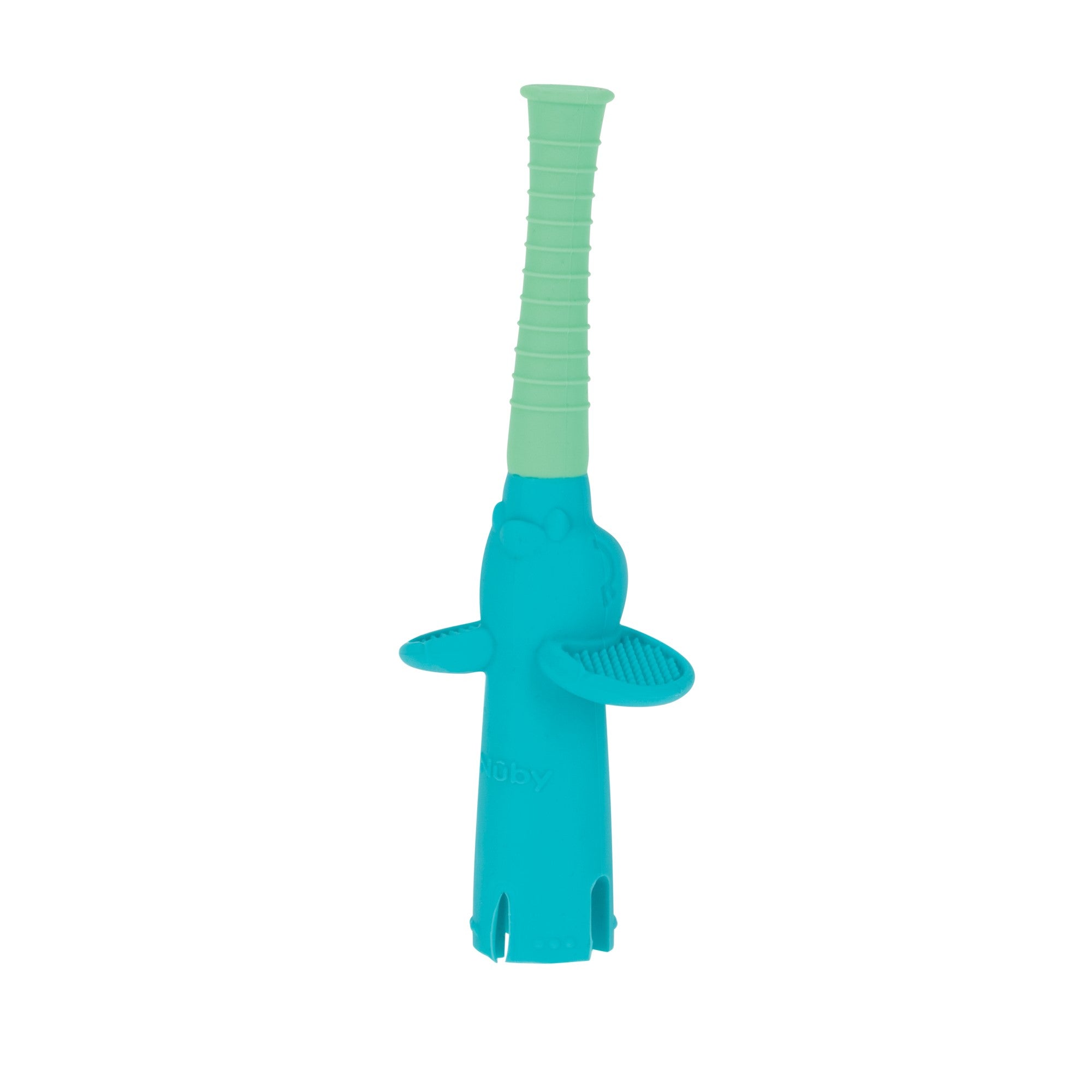 Sensory Tube Teethers (2 Pack) | Aqua & Yellow (Q8QA)
