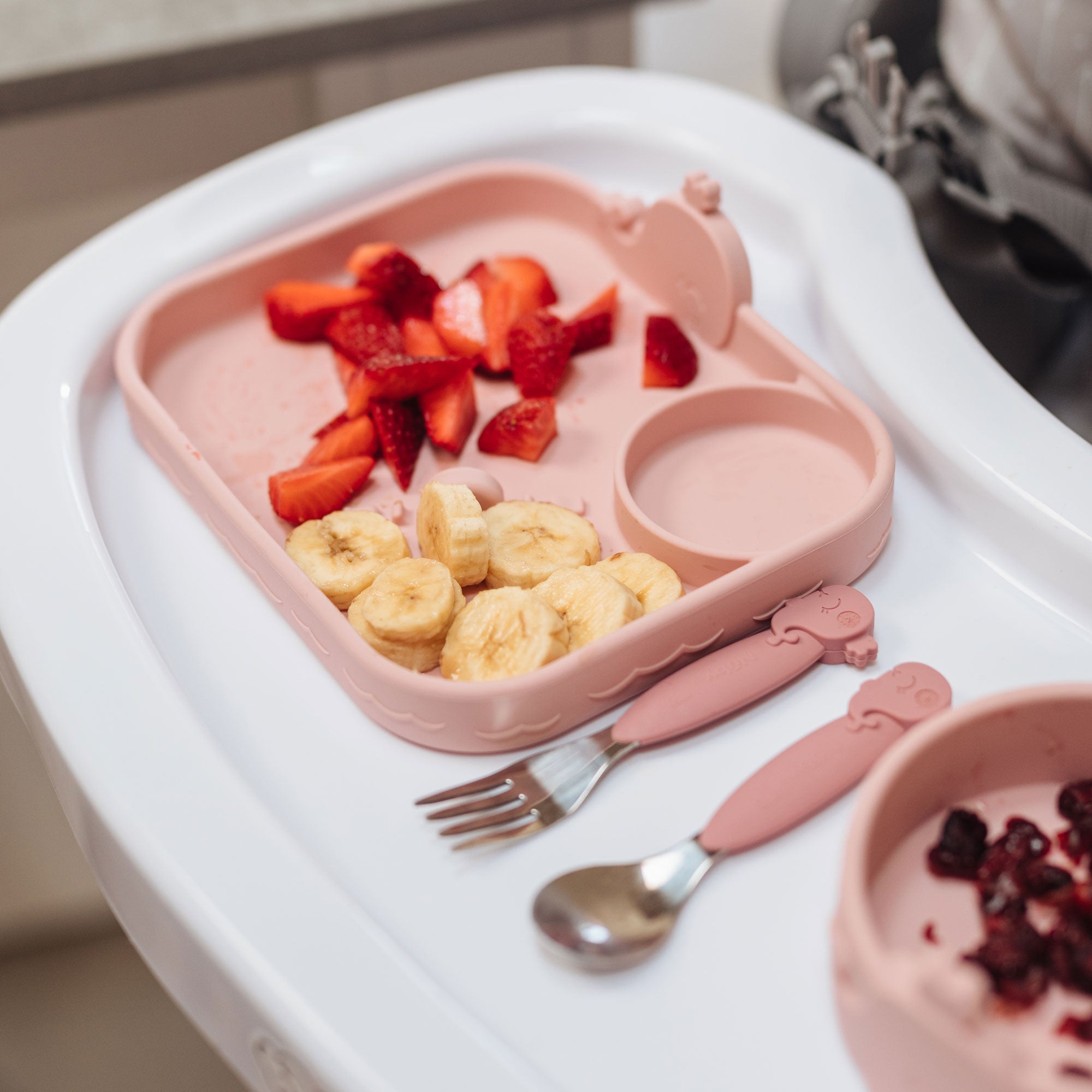 Animal Friends Silicone & Stainless Steel Utensils (VADH)