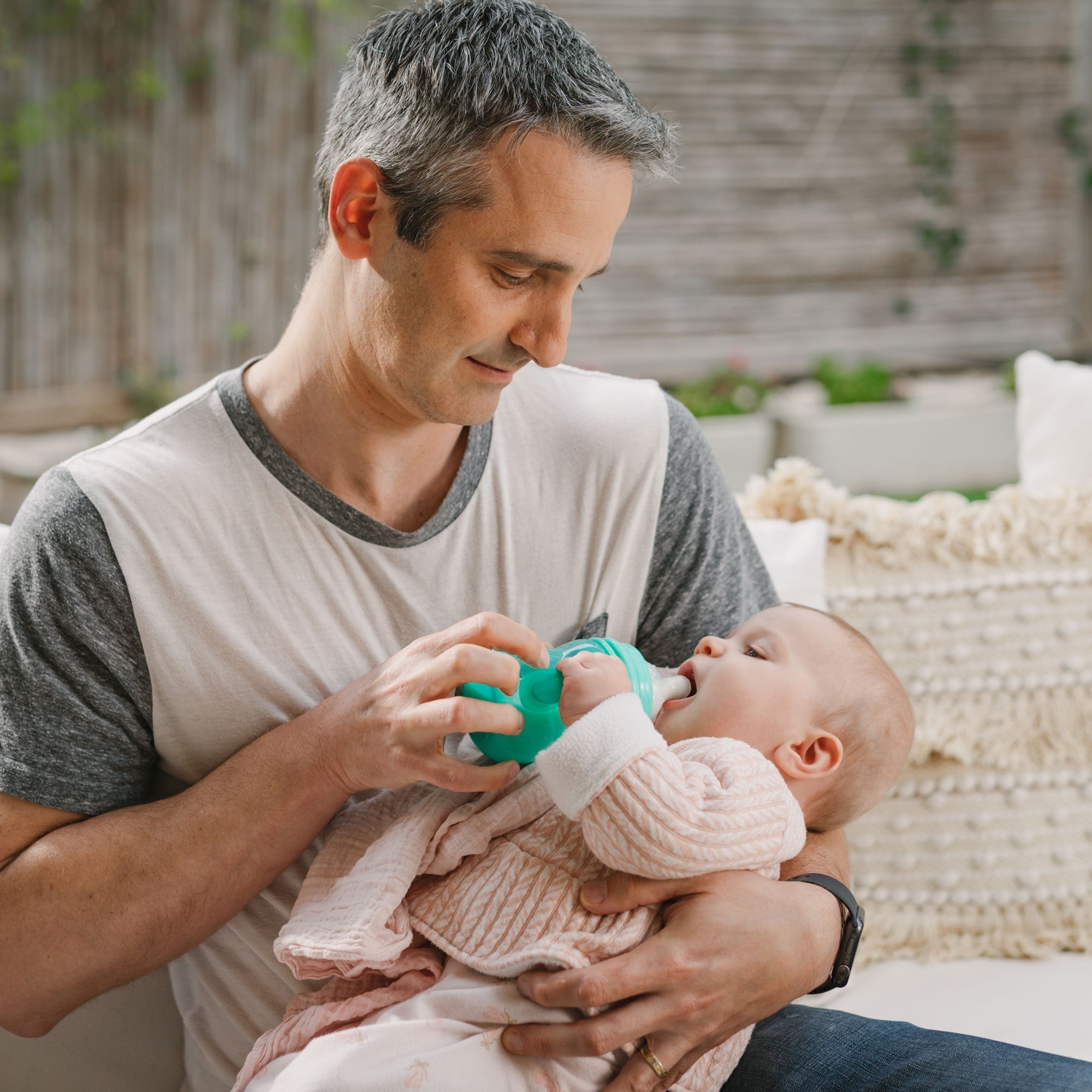 Bottle-to-Cup Wide Neck Bottle (P53T)