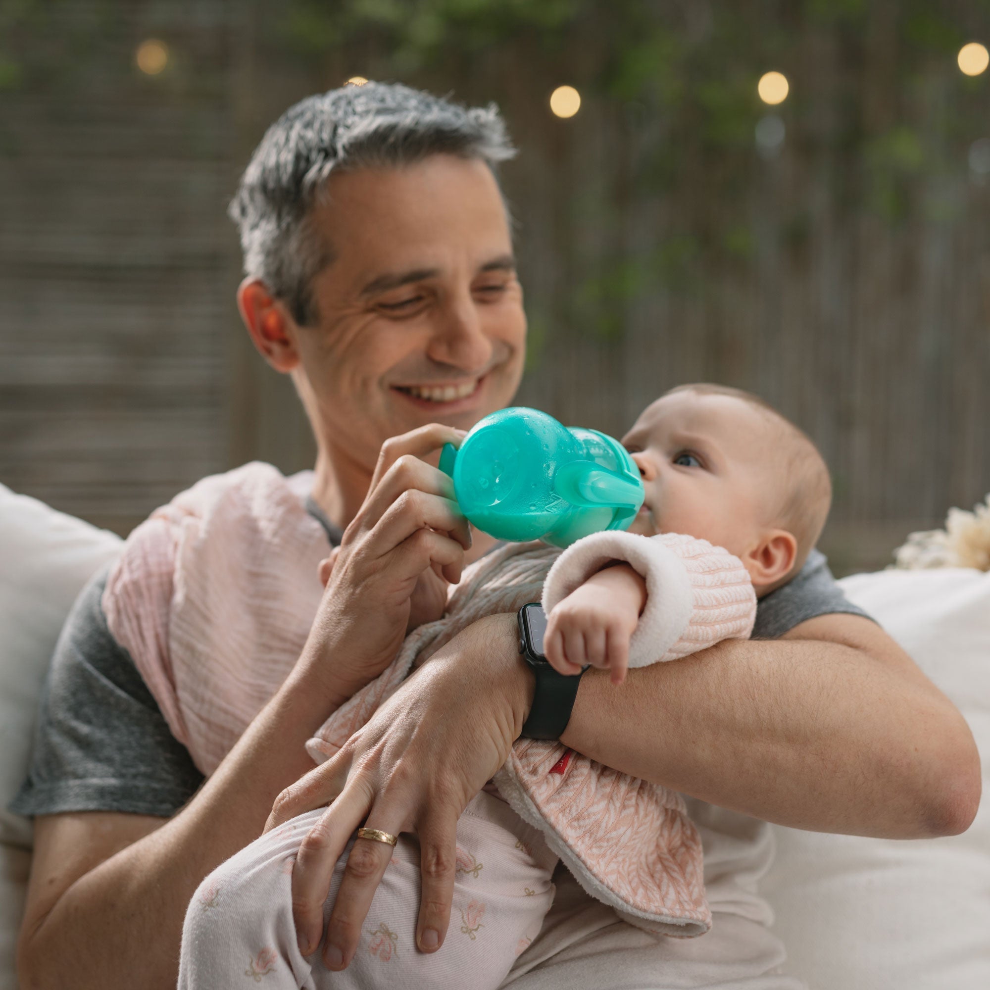 Bottle-to-Cup Wide Neck Bottle (P53T)