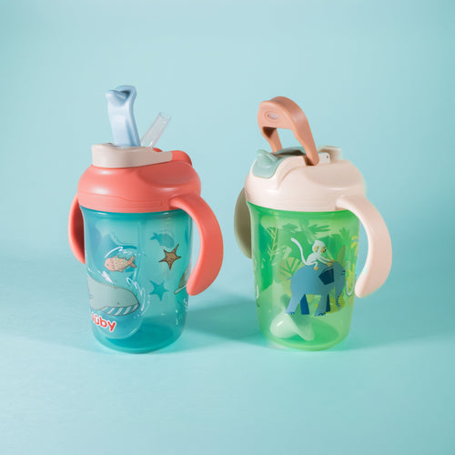 2-in-1 Toddler Cup (2 Pack) | Jungle & Ocean (Y8OK)