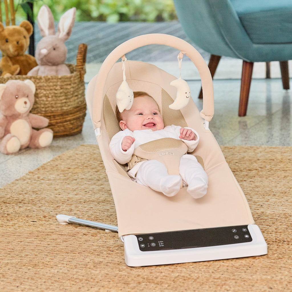 Deluxe Baby Bouncer Seat | Khaki (5JJY)
