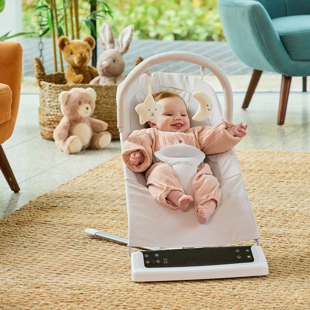 Deluxe Baby Bouncer Seat | Beige (ZC8F)