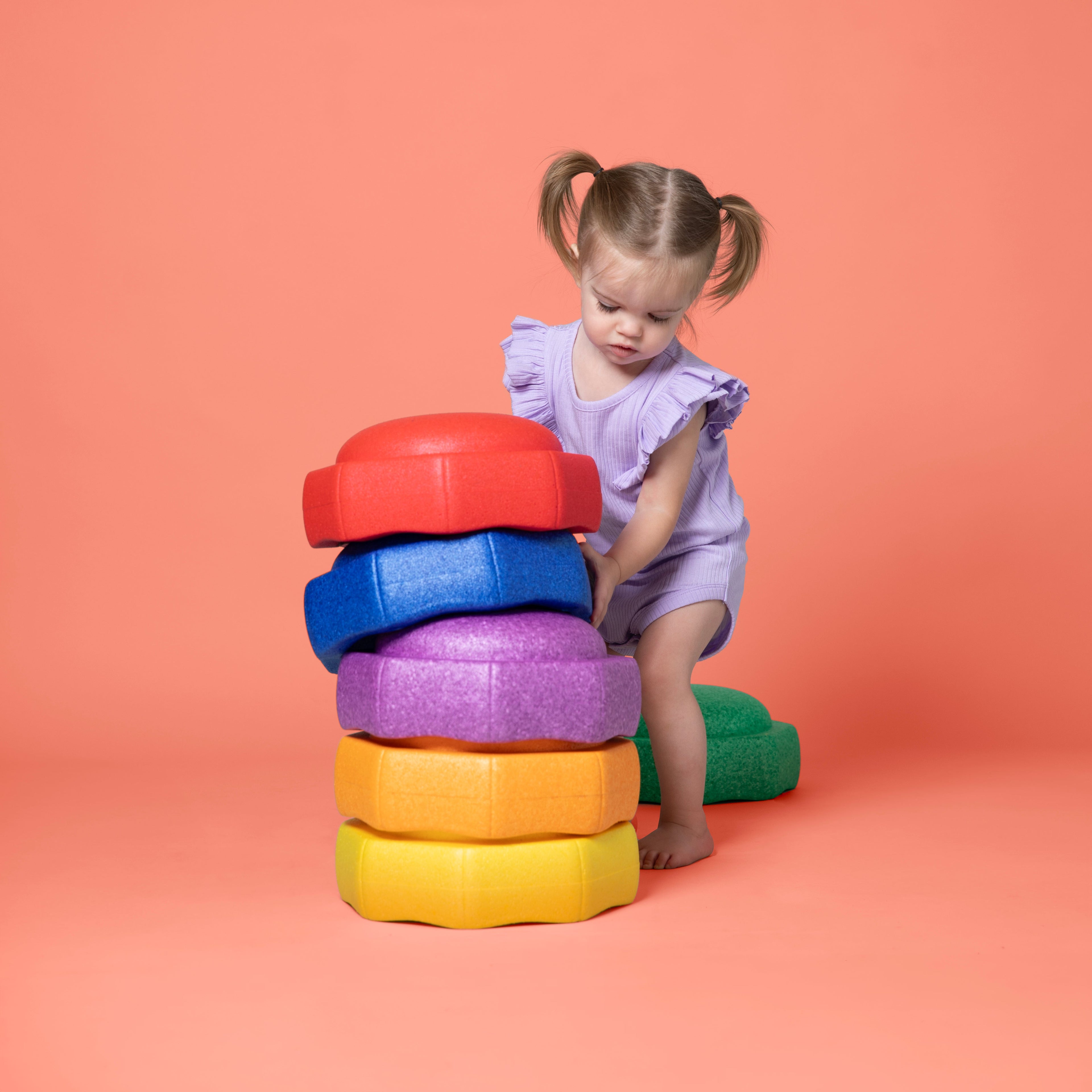 StepPebbles and FREE Balance Board | Primary (SNP8)