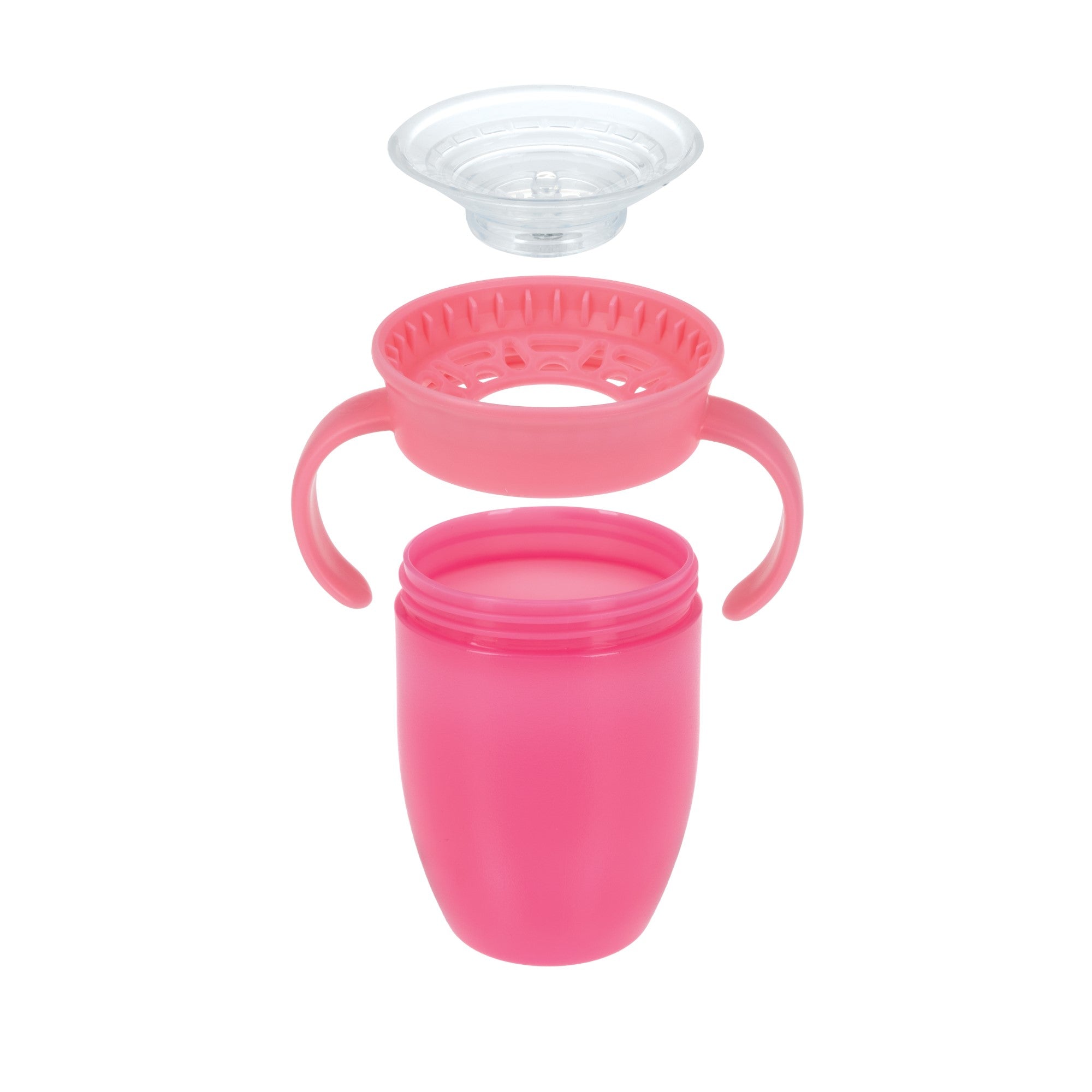 360 Wonder Cup with Handles (3 Pack - 5 oz) | Purple/Pink/Aqua (KEAV)