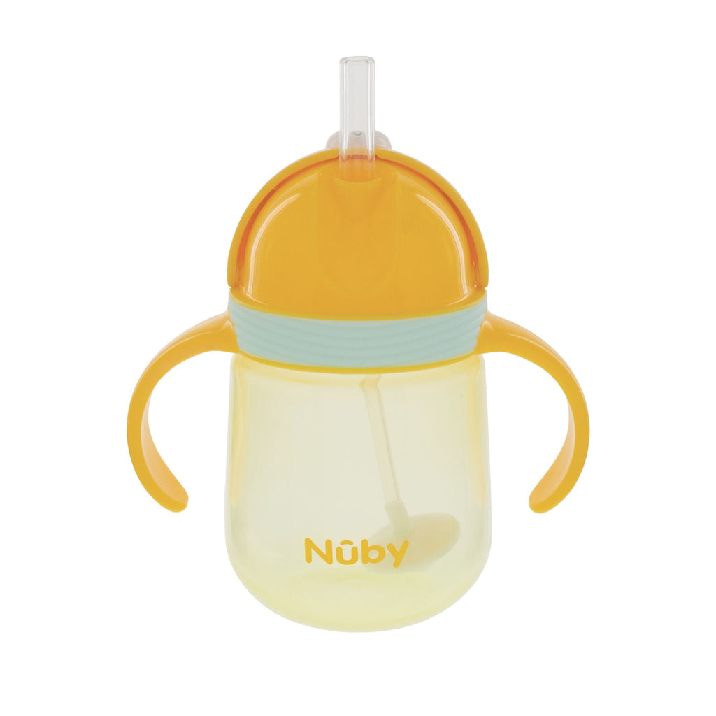 Clik-It Silicone Straw Trainer Cup | Giraffe (3ORL)