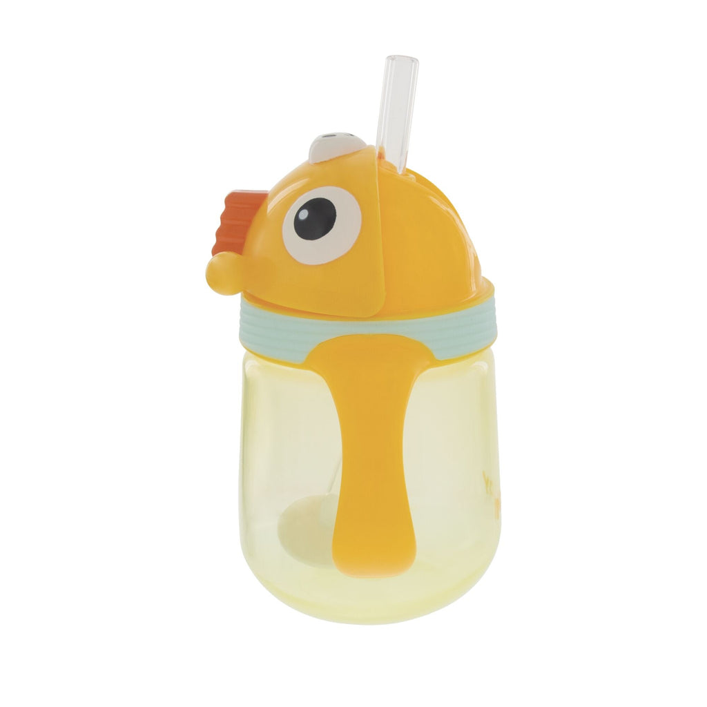 Clik-It Silicone Straw Trainer Cup | Giraffe (3ORL)