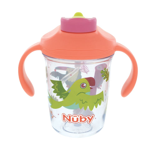 2-Handle Multi-Function Flip-It Cup | Tropical Birds (2EL3)