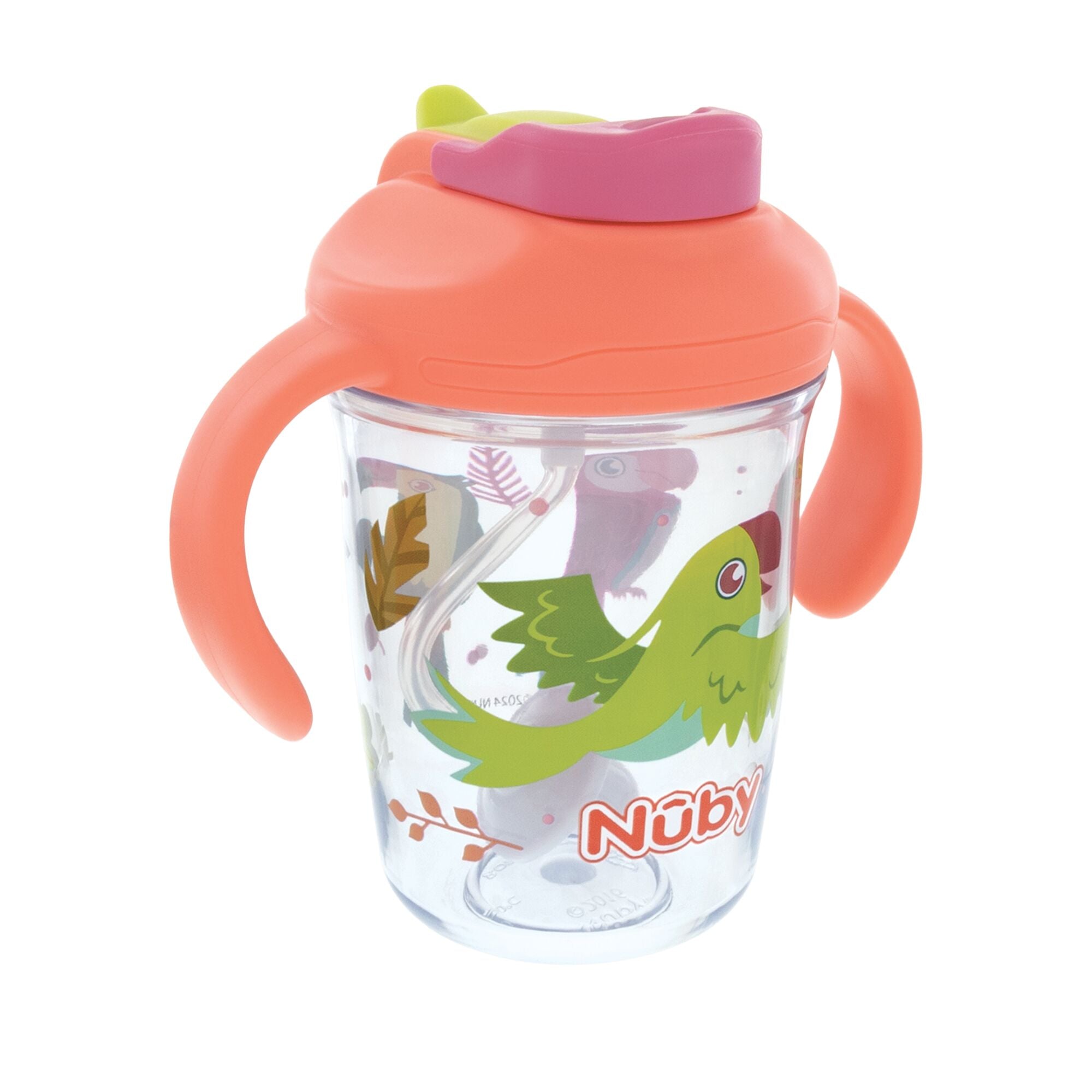 2-Handle Multi-Function Flip-It Cup | Tropical Birds (VFGU)