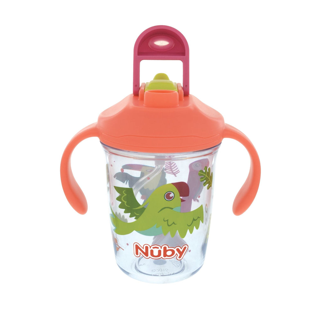 2-Handle Multi-Function Flip-It Cup | Tropical Birds (2EL3)