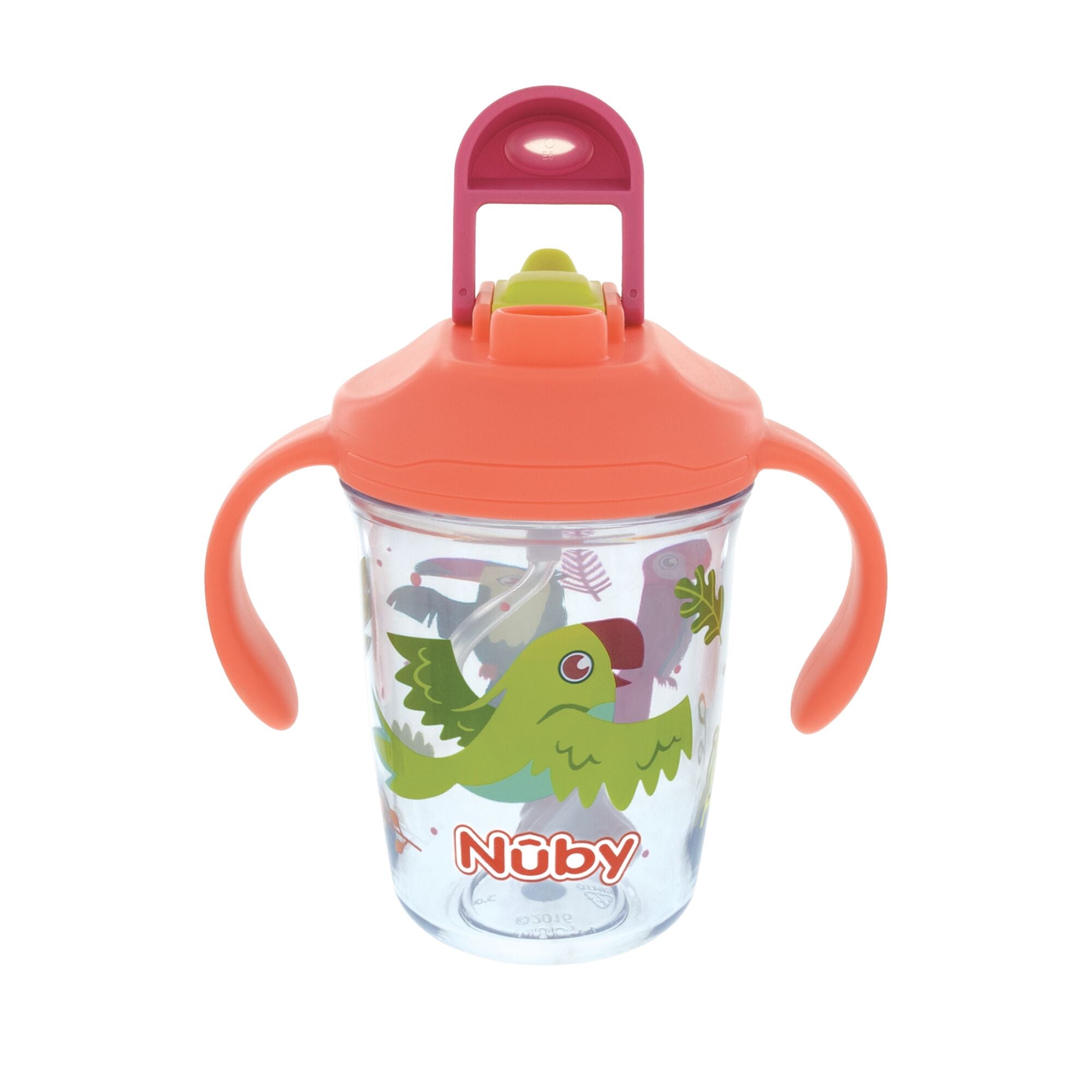 2-Handle Multi-Function Flip-It Cup | Tropical Birds (VFGU)