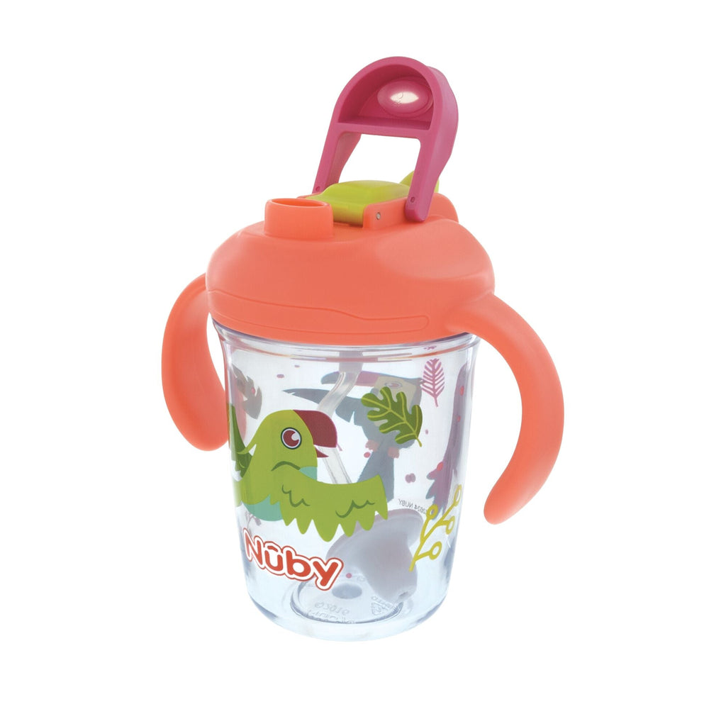2-Handle Multi-Function Flip-It Cup | Tropical Birds (2EL3)