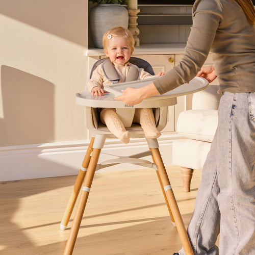 4-in-1 Multi-Use High Chair | Dark Beige (Y3B7)