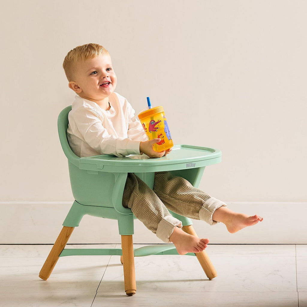 4-in-1 Multi-Use High Chair | Green Garden (HN0B)