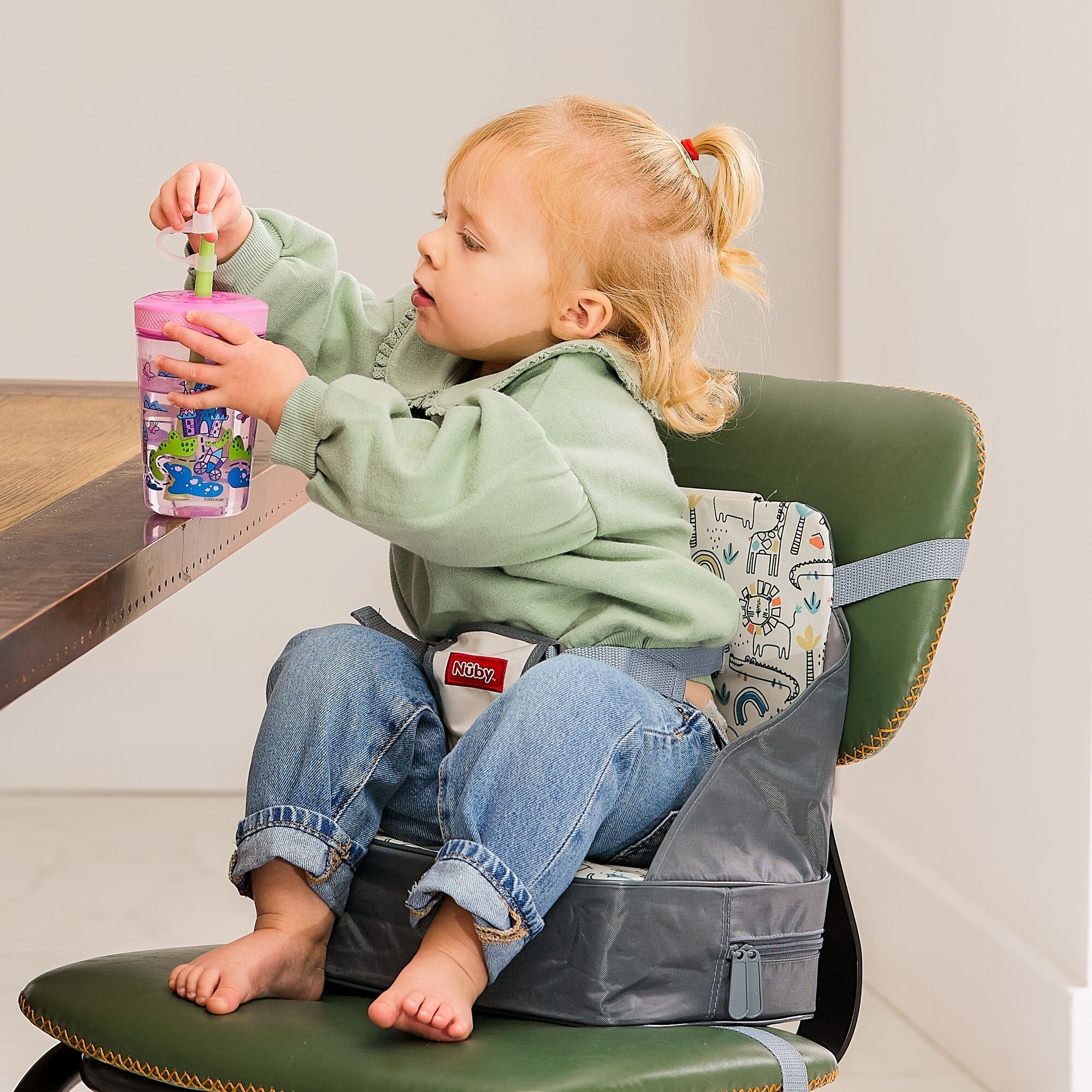 Easy Go High Chair Booster Seat | Animals (FTOU)