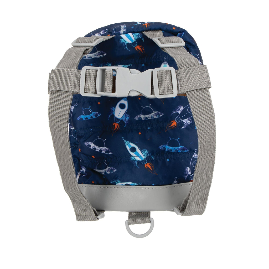 Quilted Space Backpack with Safety Harness (LM6R)