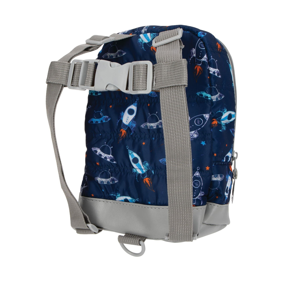 Quilted Space Backpack with Safety Harness (LM6R)