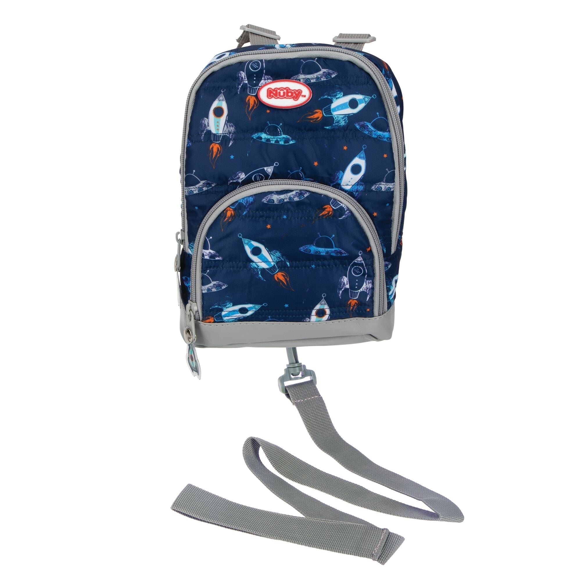 Quilted Space Backpack with Safety Harness (LM6R)