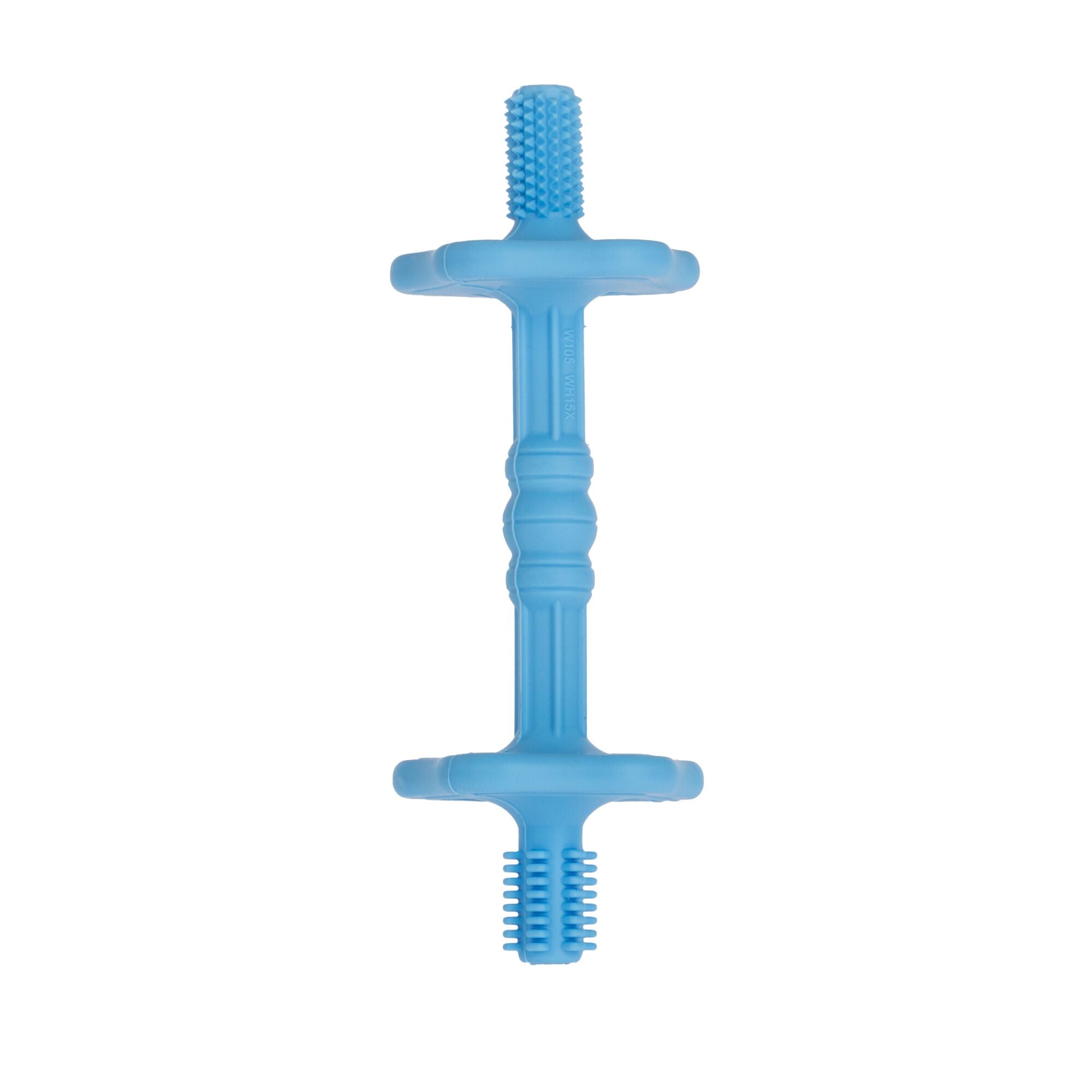 Hollow Sensory Tube Teethers | Blue/Coral (7QO8)