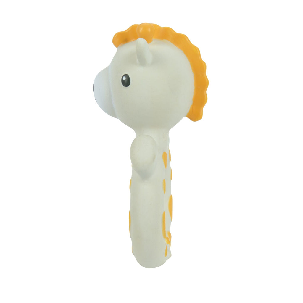 Jackie the Giraffe Natural Rubber Teething Ring | Giraffe (6HIC)