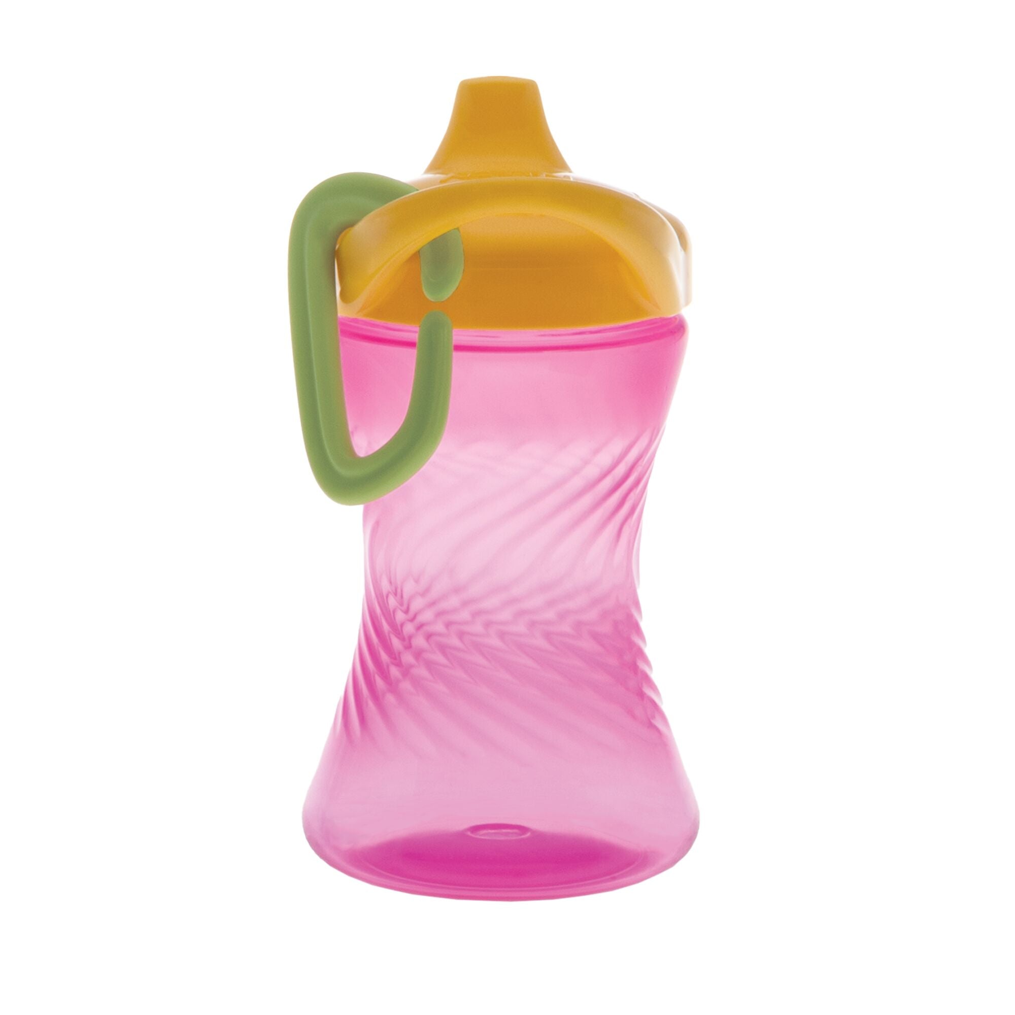 Hard Spout Sippy Cup with Carabiner (3 Pack) | Pink/Green/Purple (NVNH)