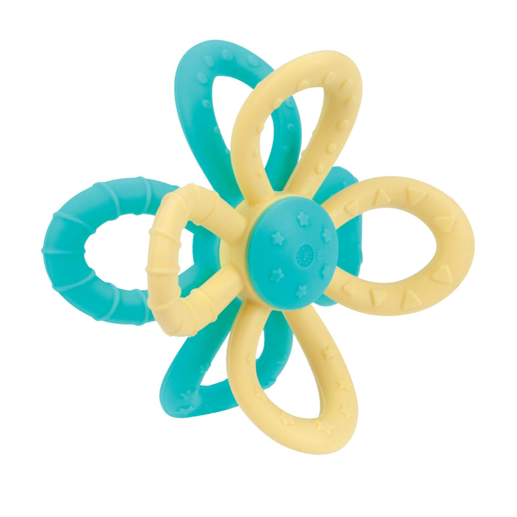 Fun Loops Teether | Aqua/Yellow (LA5I)
