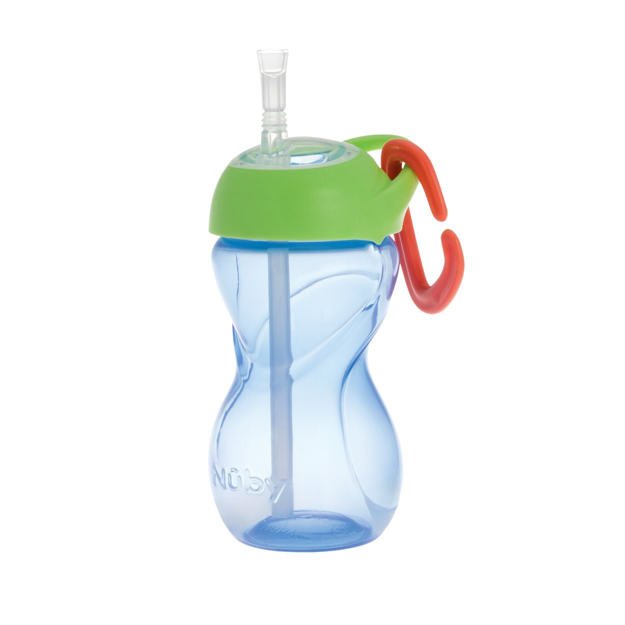 Clik-it Travel Straw Cup with Carabiner (3 Pack) | Red/Green/Blue (WHVG)