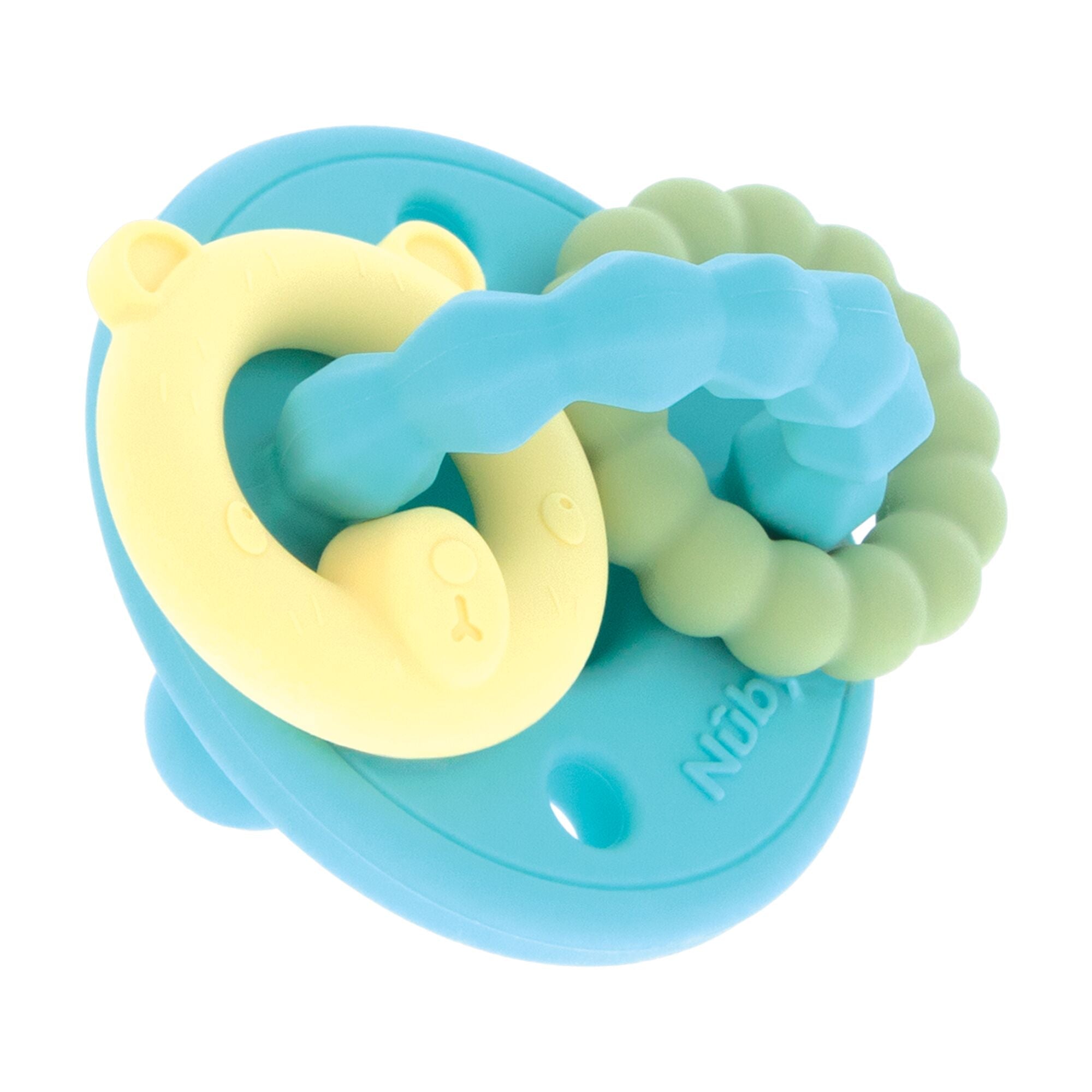Silicone Charms (2 Pack) | Aqua/Yellow (6G8X)