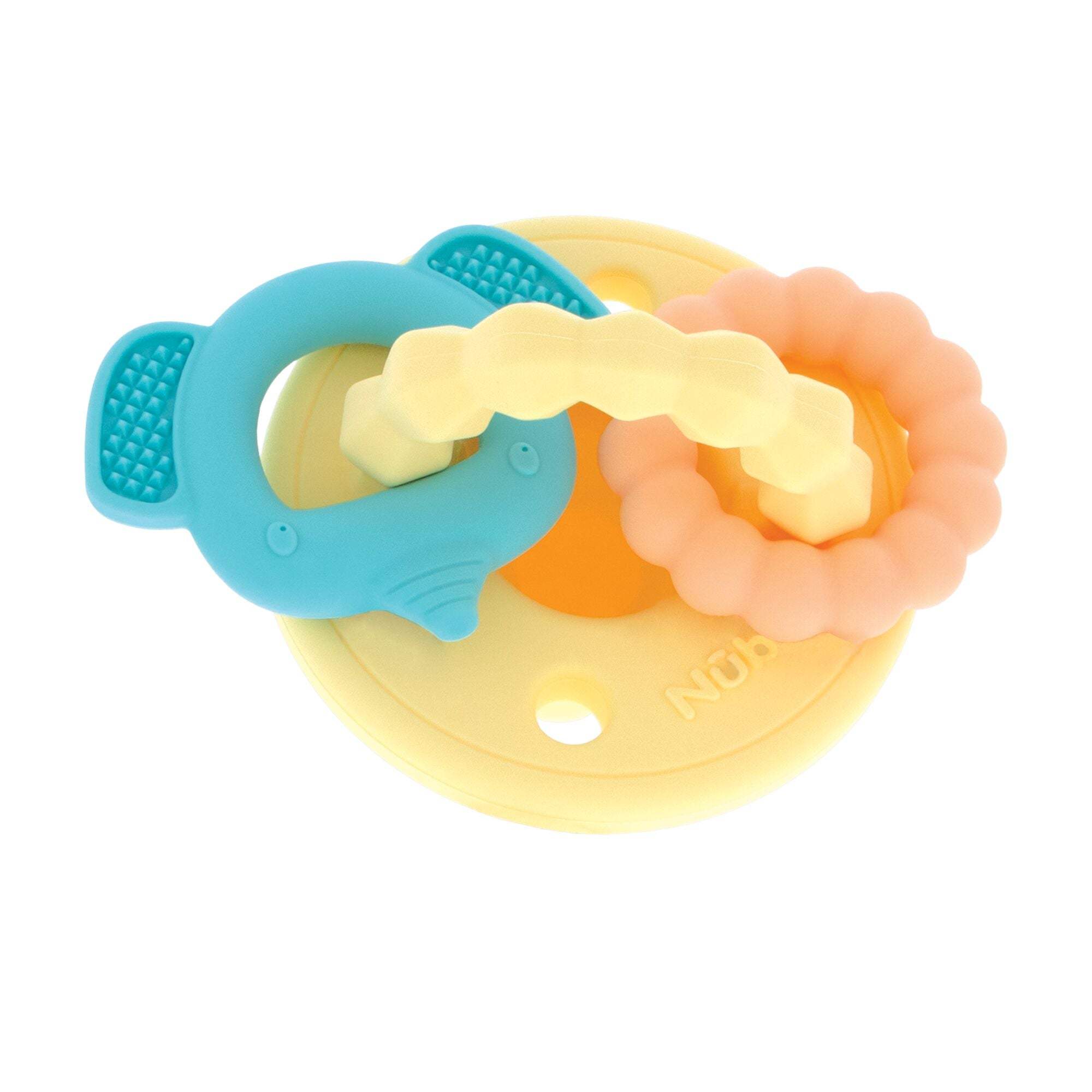 Silicone Charms (2 Pack) | Aqua/Yellow (6G8X)