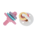 Silicone Charms (2 Pack) | Pink/White (BVE6)