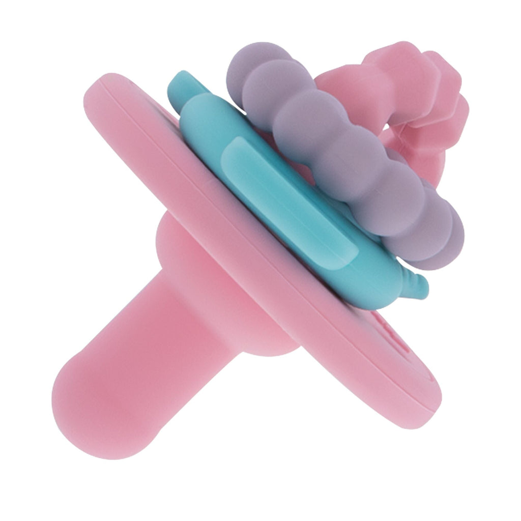 Silicone Charms (2 Pack) | Pink/White (BVE6)