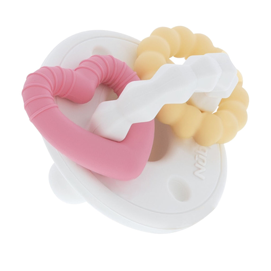 Silicone Charms (2 Pack) | Pink/White (BVE6)