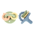 Silicone Charms (2 Pack) | Green/Blue (EYE8)