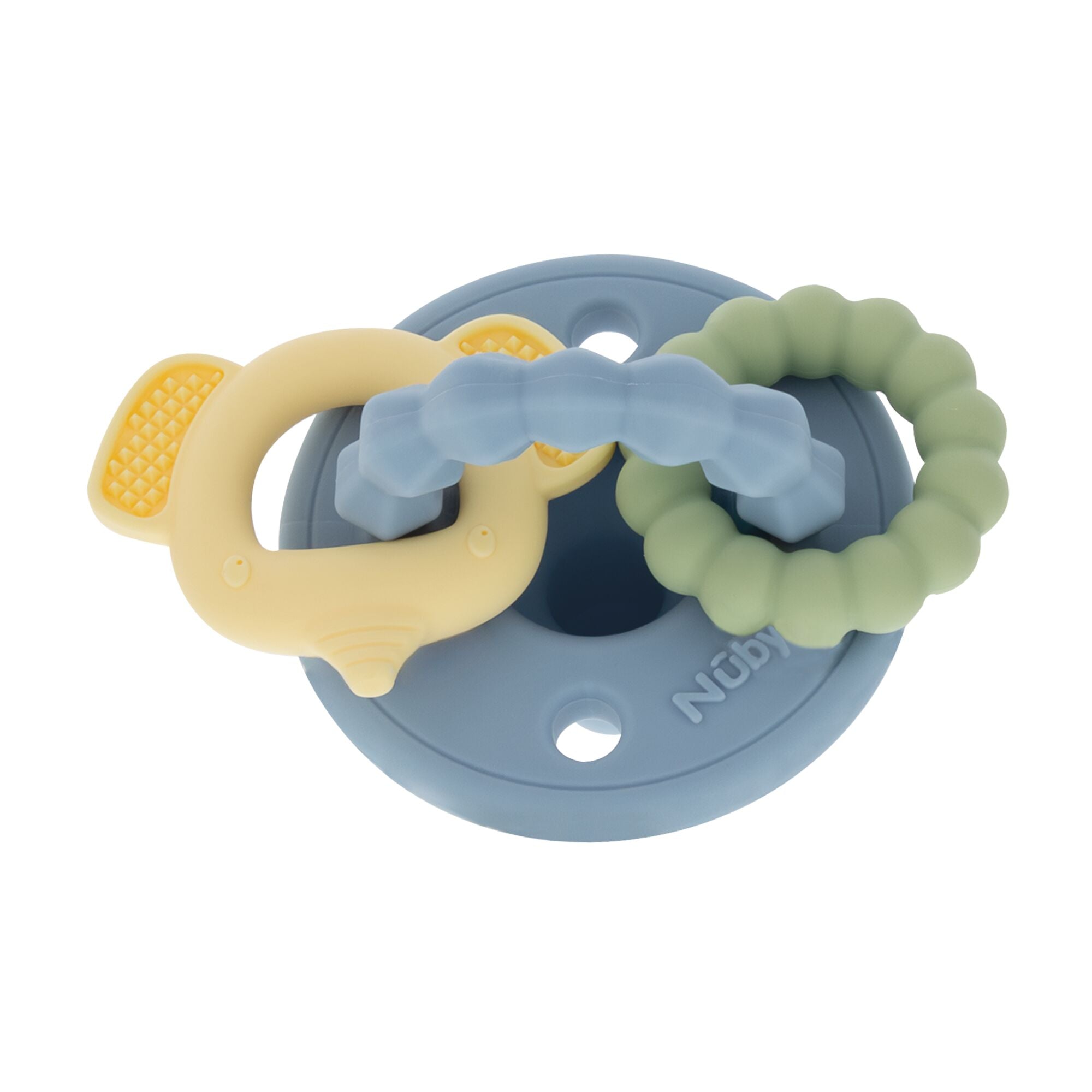 Silicone Charms (2 Pack) | Green/Blue (EYE8)