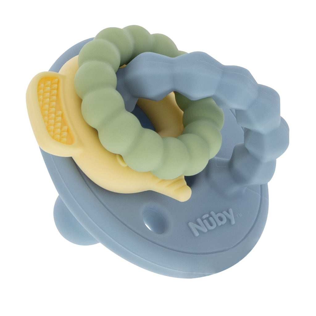 Silicone Charms (2 Pack) | Green/Blue (EYE8)