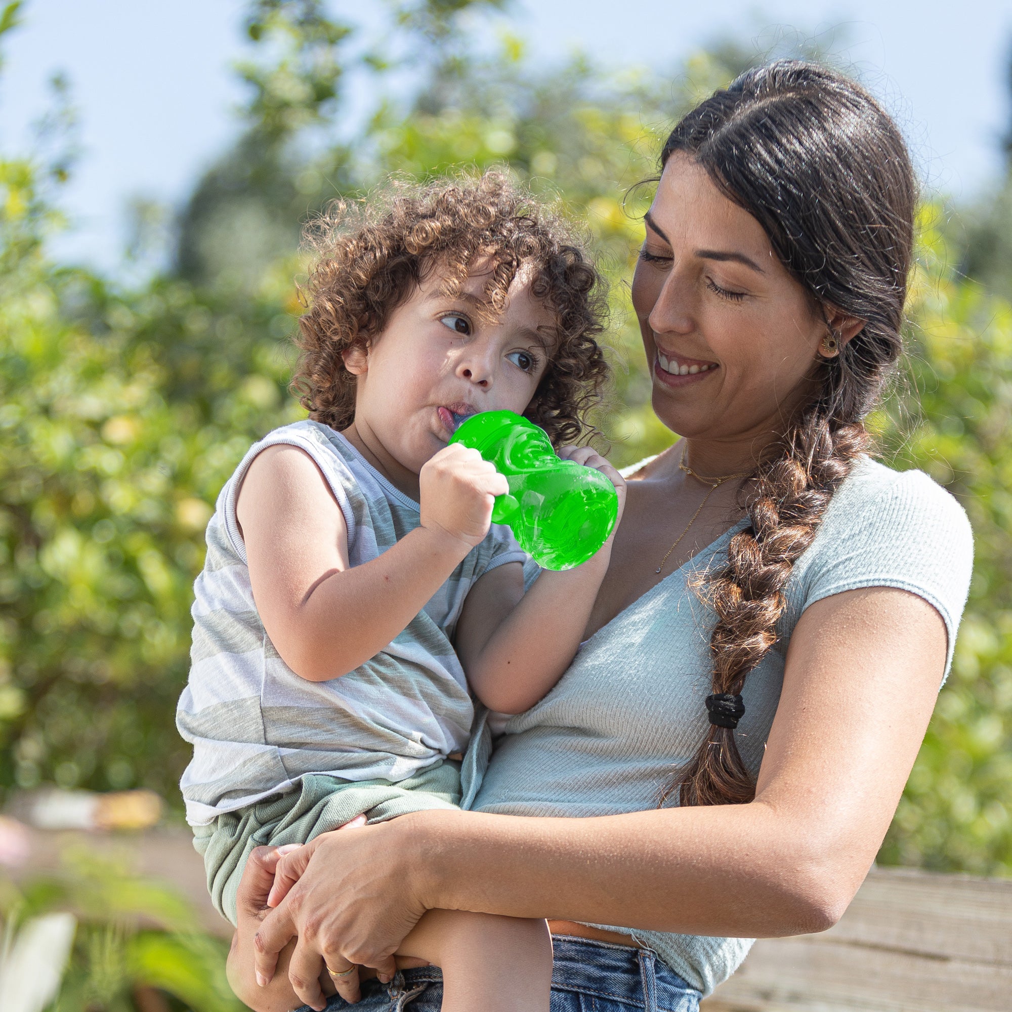 No-Spill Soft Spout Grip N' Sip Trainer Cup (3U88)