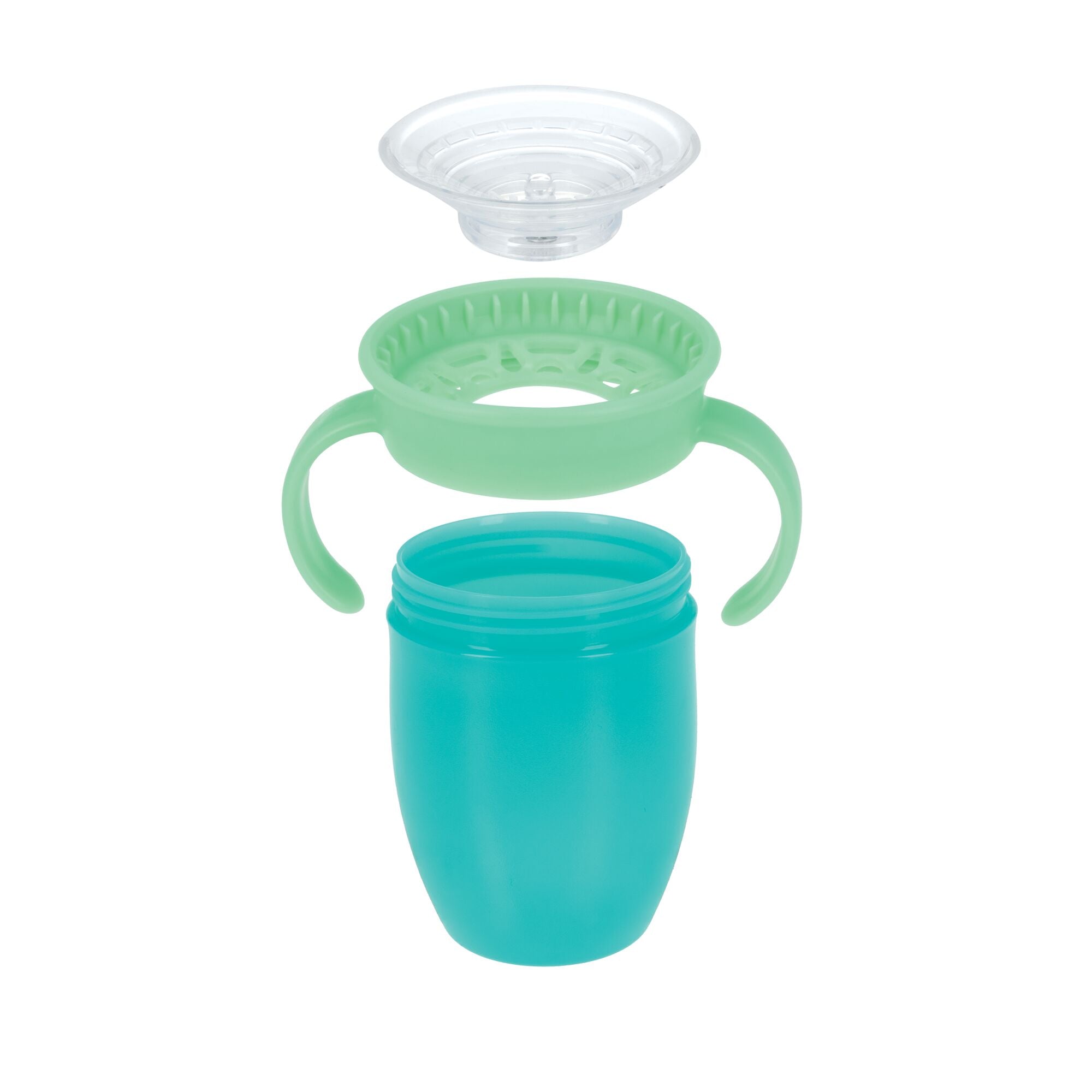 360 Wonder Cup with Handles (2 Pack - 5 oz) | Pink/Aqua (N1YT)