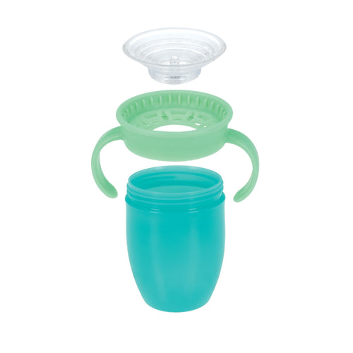 360 Wonder Cup with Handles (2 Pack - 5 oz) | Pink/Aqua (N1YT)
