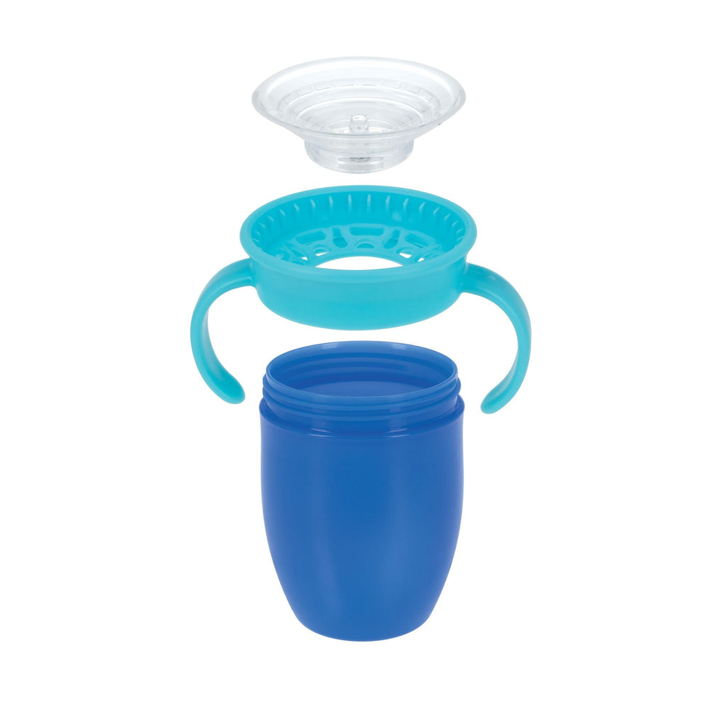 360 Wonder Cup with Handles (2 Pack - 5 oz) | Blue/Red (FQSU)