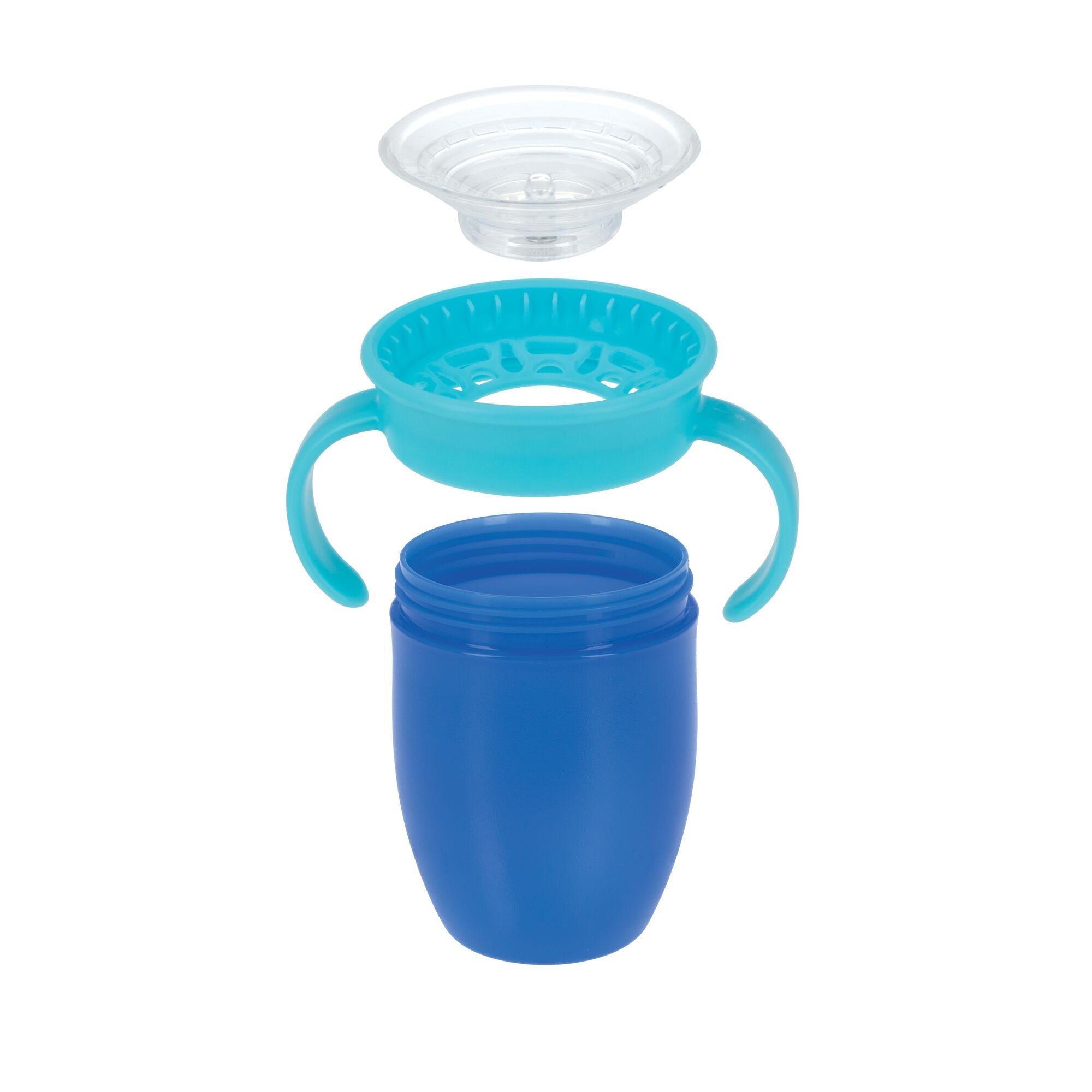 360 Wonder Cup with Handles (2 Pack - 5 oz) | Blue/Red (FQSU)