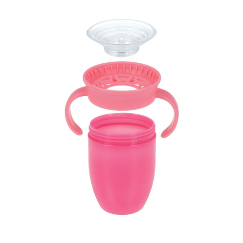 360 Wonder Cup with Handles (3 Pack - 7 oz) | Purple/Pink/Aqua (W1ZG)