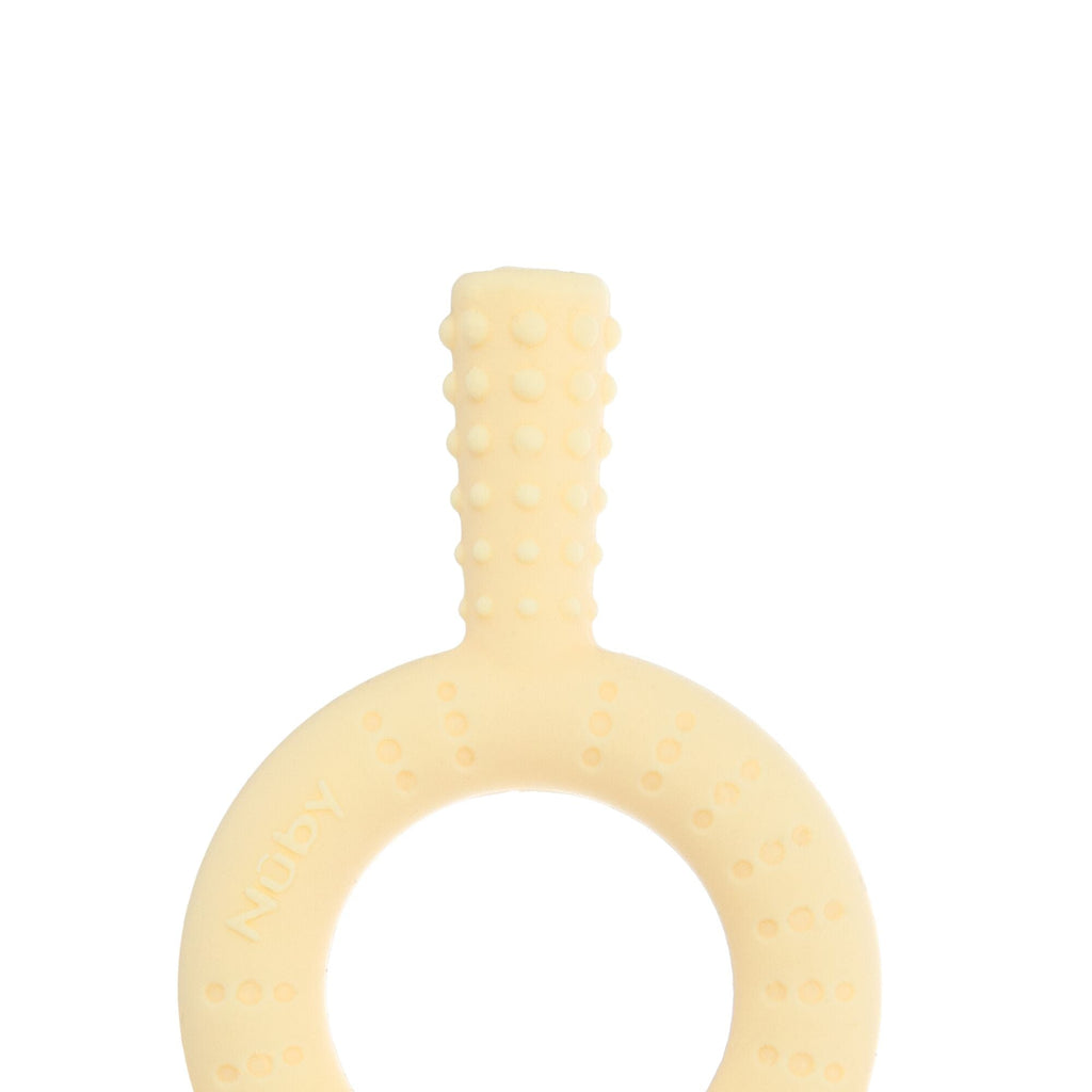 Hollow Sensory Tube Teethers | Green/Yellow (MA5C)