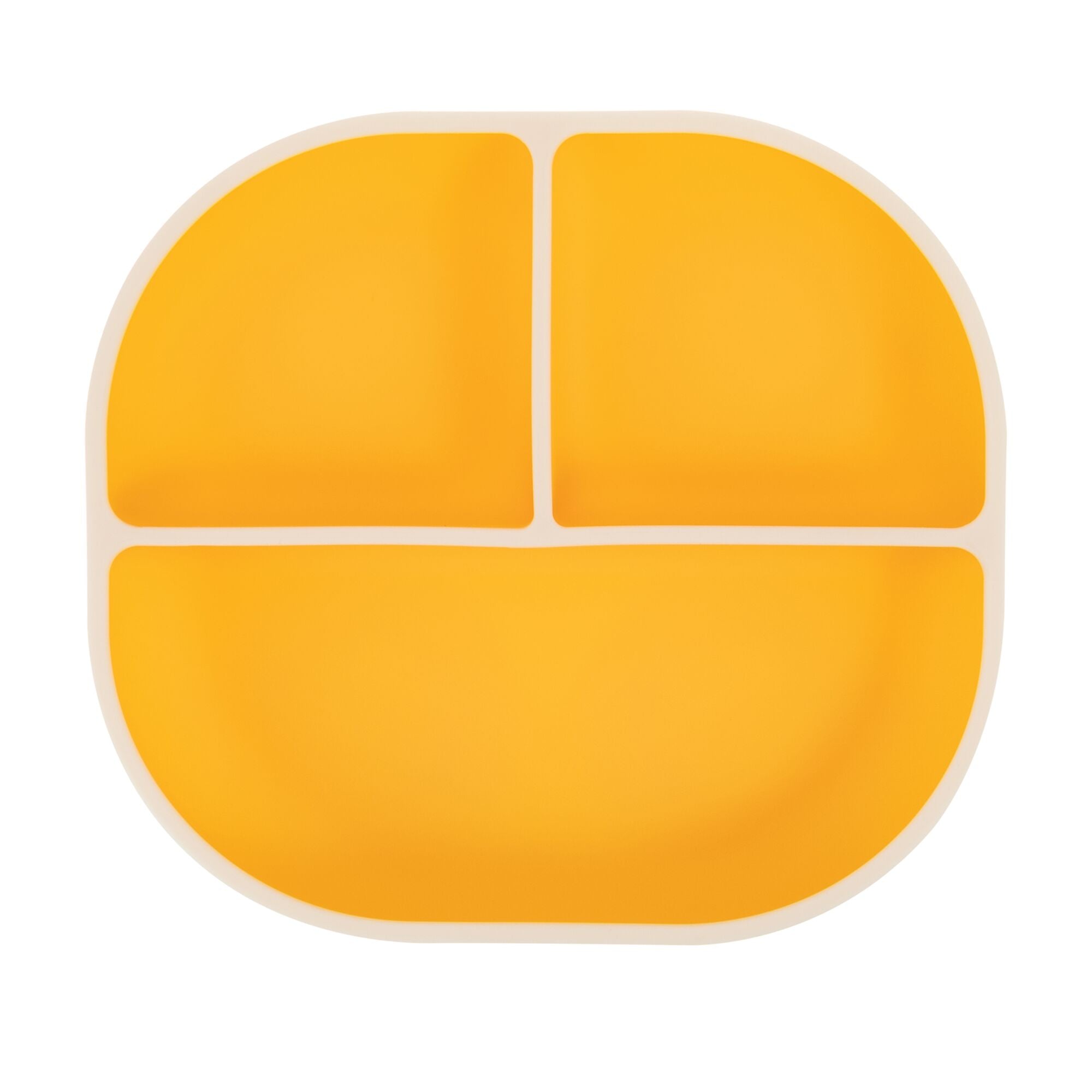 Rectangular Silicone Suction Plate (2 Pack) | Yellow / Blue (1G80)
