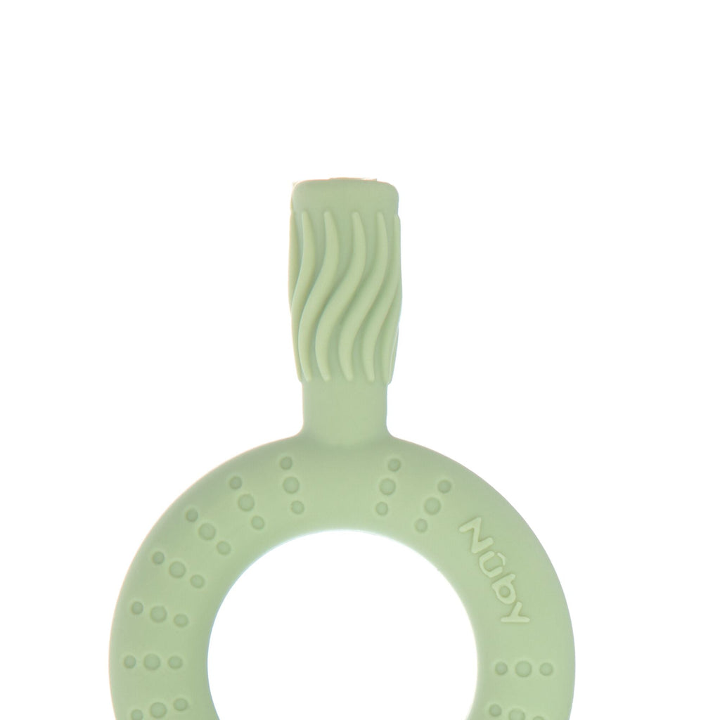 Hollow Sensory Tube Teethers | Green/Blue (ZYP4)