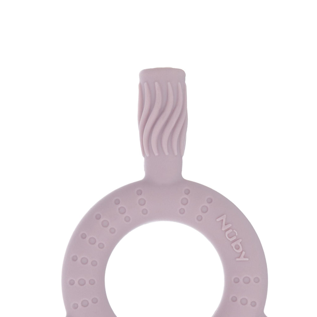 Hollow Sensory Tube Teethers | Pink/Plum (XLOH)