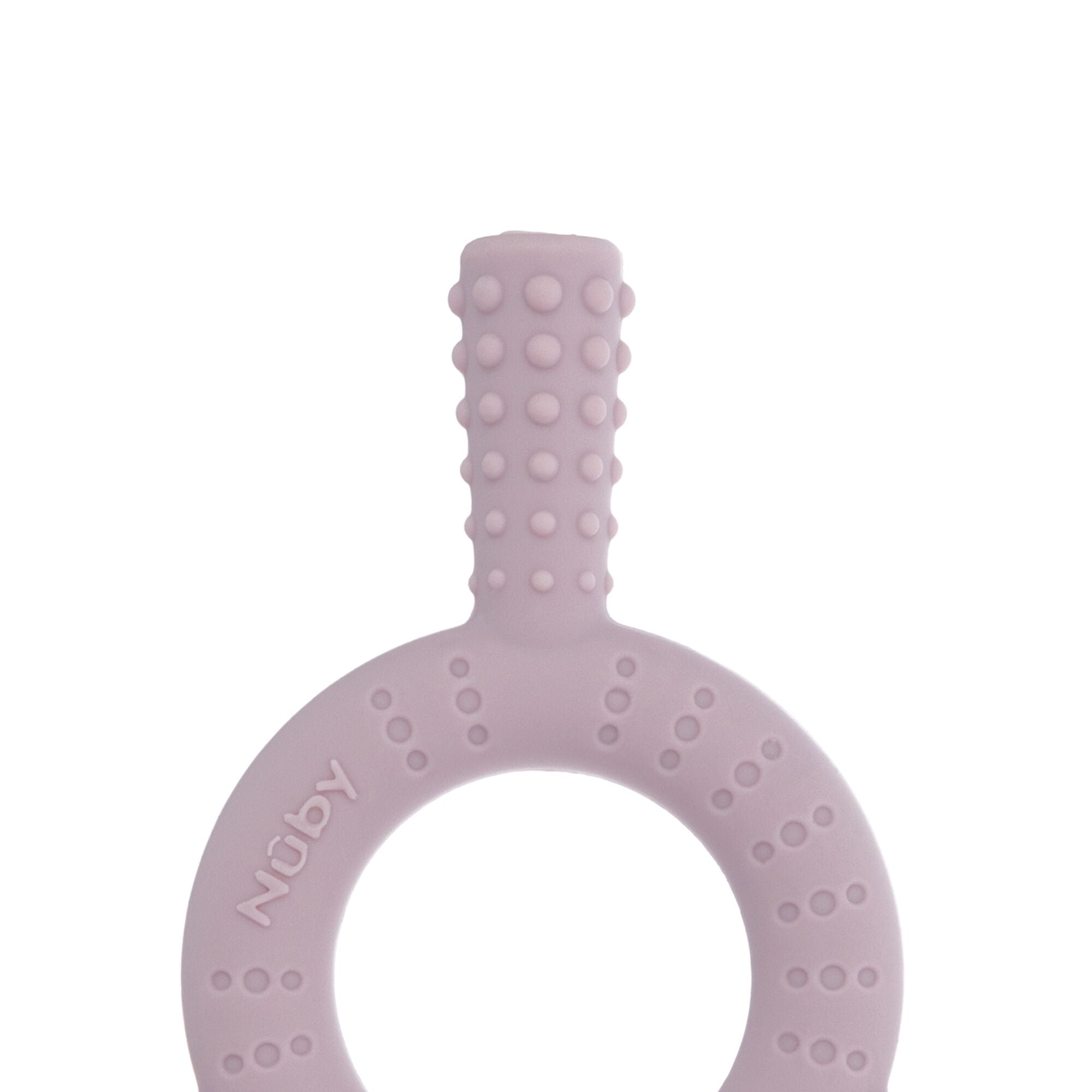 Hollow Sensory Tube Teethers | Pink/Plum (XLOH)
