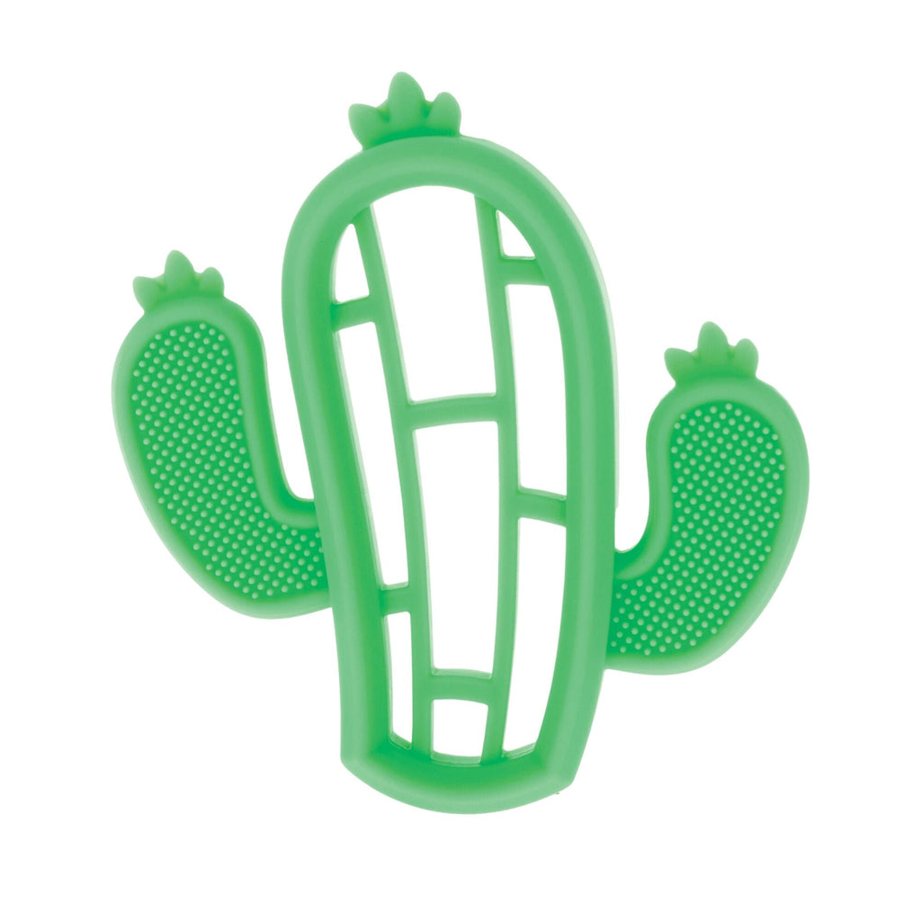 Silicone Mini Teethers (2 Pack) | Dino & Cactus (OHUW)