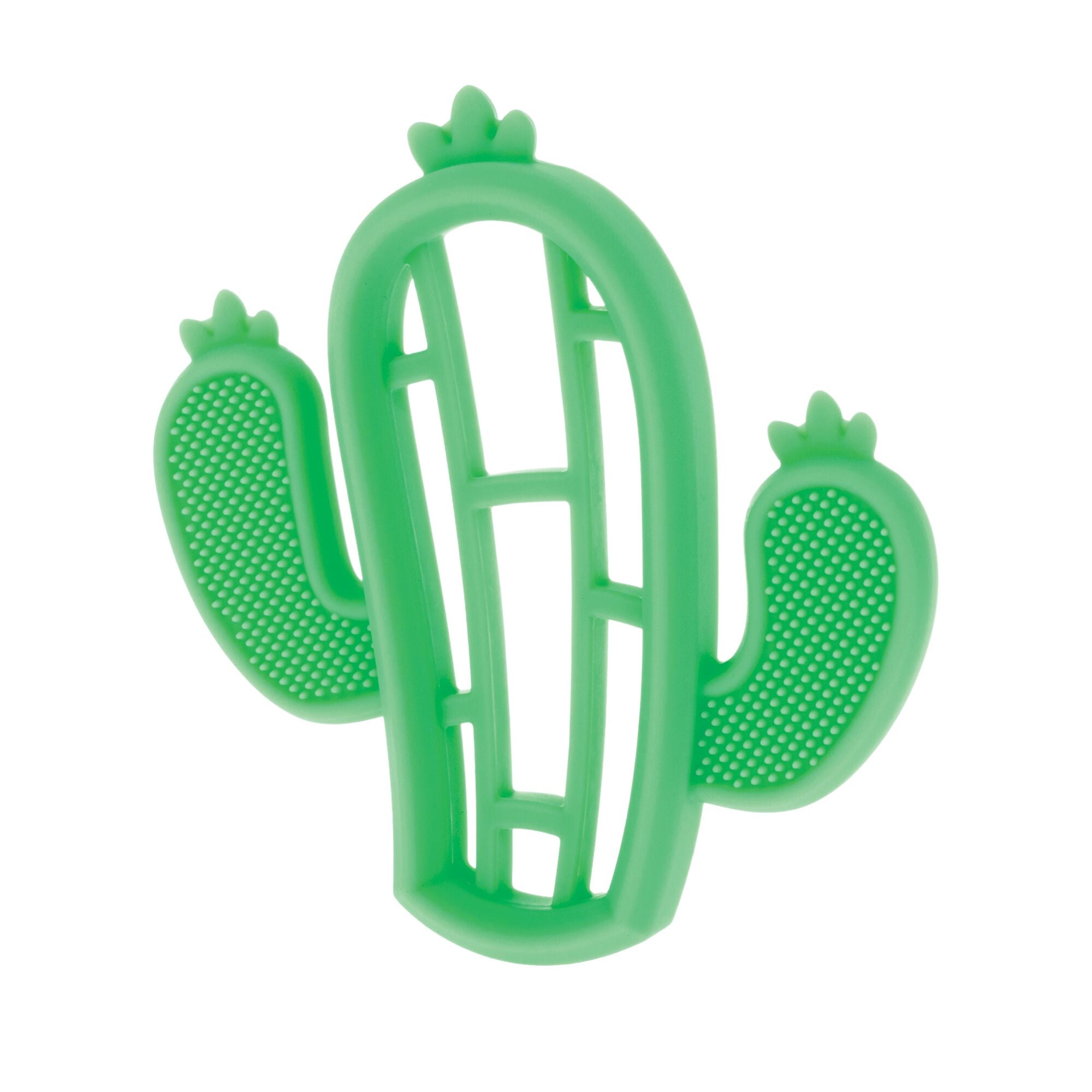 Silicone Mini Teethers (2 Pack) | Dino & Cactus (OHUW)